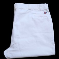 画像1: 90s Dickiesディッキーズ 874 ワークパンツ 白 W50★特大 (1)