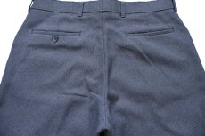 画像5: 80s USA製 LEVI'Sリーバイス ACTION SLACKS スラックス ポリエステルパンツ グレー W34★スタプレ (5)