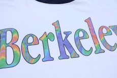 画像4: 90s USA製 STARTERスターター Berkeley コットン リンガーTシャツ 白×紺 M (4)