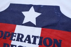 画像4: 90s USA製 OPERATION DESERT STORM Tシャツ 白 L (4)