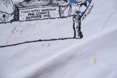 画像5: 90s USA製 BEHOLD JeROME コメディアン イラスト Tシャツ 白 XL (5)