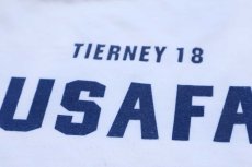 画像4: TIERNEY 18 USAFA リンガーTシャツ 白×紺 (4)