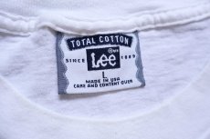 画像5: 90s USA製 Leeリー Cadillac Ranch NEW COUNTRY DANCE CLUB 59 キャデラック コットンTシャツ 白 L (5)