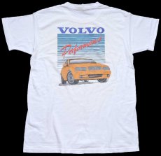 画像2: 90s USA製 Carlsen Volvo Palo Alto. CA. ボルボ コットンTシャツ 白 L (2)