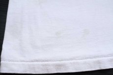 画像8: 90s USA製 BIKE WEEK 1998 DAYTONA BEACH, FL 両面プリント 星条旗柄 切り替え コットンTシャツ 白 XXL★特大 (8)