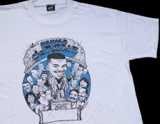 画像1: 90s USA製 BEHOLD JeROME コメディアン イラスト Tシャツ 白 XL (1)