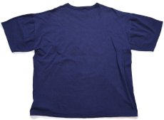 画像3: 00s RUSSELLラッセル MICHIGAN コットンTシャツ 紺 XL (3)