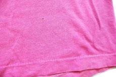 画像6: 80s Belleville コットンTシャツ ピンク (6)