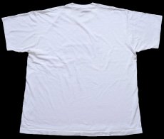 画像3: 90s USA製 The GREAT FLORIDA TEACH-IN フラミンゴ ペンキ飛び Tシャツ 白 XXL★特大 (3)