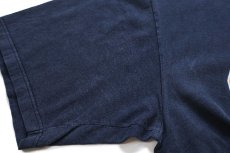 画像6: USA製 The Cotton Exchange ST. OLAF COLLEGE ひび割れプリント コットンTシャツ 黒 フェード XL (6)