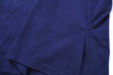 画像6: 00s RUSSELLラッセル MICHIGAN コットンTシャツ 紺 XL (6)