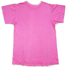 画像3: 80s Belleville コットンTシャツ ピンク (3)