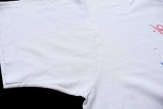 画像6: 90s USA製 The GREAT FLORIDA TEACH-IN フラミンゴ ペンキ飛び Tシャツ 白 XXL★特大 (6)