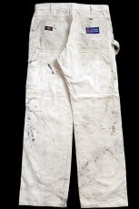 画像3: Dickiesディッキーズ SHERWIN-WILLIAMS ペンキ飛び コットン ペインターパンツ 生成り W32★05 (3)