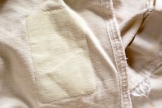 画像7: 00s Dickiesディッキーズ SIPERSTEIN'S パッチ付き ペンキ飛び ダブルニー コットン ペインターパンツ 生成り W37★13 (7)