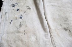 画像7: Dickiesディッキーズ ペンキ飛び コットン ペインターパンツ 生成り W30★17 (7)