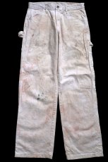 画像2: Dickiesディッキーズ SHERWIN-WILLIAMS 汚れ コットン ペインターパンツ 生成り W30 L30★24 (2)