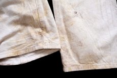 画像8: Dickiesディッキーズ 汚れ コットン ペインターパンツ 生成り W36 L30★20 (8)