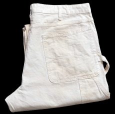 画像1: Dickiesディッキーズ 汚れ コットン ペインターパンツ 生成り W36 L30★20 (1)