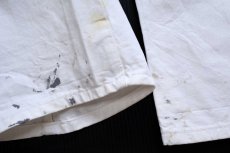 画像8: Dickiesディッキーズ SHERWIN-WILLIAMS ペンキ飛び コットン ペインターパンツ 白 W32 L30★06 (8)