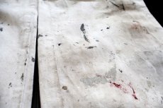 画像7: Dickiesディッキーズ SHERWIN-WILLIAMS ペンキ飛び コットン ペインターパンツ 生成り W32 L34★04 (7)