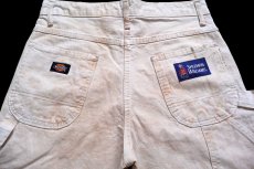 画像5: Dickiesディッキーズ SHERWIN-WILLIAMS 汚れ コットン ペインターパンツ 生成り W30 L30★24 (5)