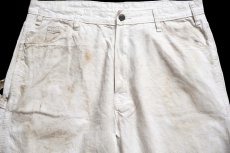画像4: Dickiesディッキーズ 汚れ コットン ペインターパンツ 生成り W36 L30★20 (4)