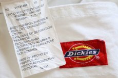 画像6: Dickiesディッキーズ ペンキ飛び コットン ペインターパンツ 白 W32 L30★16 (6)