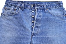 画像4: 90s USA製 Levi'sリーバイス 501 デニムパンツ W34★235 (4)