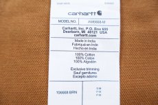 画像5: 新品★carharttカーハート Firm Duck Half Apron ダック地 ワークエプロン 茶 S-M (5)