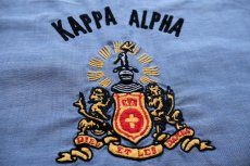 画像4: 70s JCPenney BIGMACビッグマック KAPPA ALPHA フラタニティ 刺繍 シャンブレーシャツ (4)
