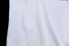 画像6: 90s USA製 LOGO7 CLOVERLEAF ホース フットボールTシャツ 白 L (6)