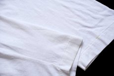 画像5: 90s USA製 LOGO7 CLOVERLEAF ホース フットボールTシャツ 白 L (5)