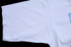 画像5: 90s USA製 NORTH CAROLINA TAR HEELS マスコット コットンTシャツ 白 L (5)