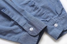 画像7: 70s JCPenney BIGMACビッグマック KAPPA ALPHA フラタニティ 刺繍 シャンブレーシャツ (7)