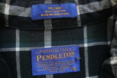 画像4: 00s PENDLETON ペンドルトン チェック コットンシャツ M (4)