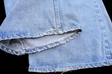 画像11: 70s USA製 Levi'sリーバイス 684 ダメージ デニムパンツ W34★ベルボトム ビッグベル (11)