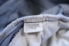 画像6: 70s USA製 Levi'sリーバイス 684 ダメージ デニムパンツ W34★ベルボトム ビッグベル (6)