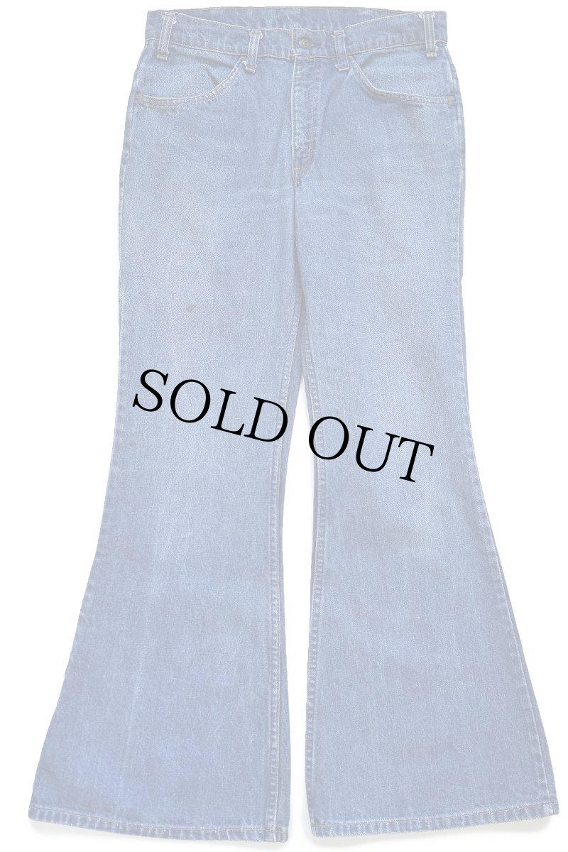 画像2: 70s USA製 Levi'sリーバイス 684 デニムパンツ W32 L31★ベルボトム ビッグベル (2)
