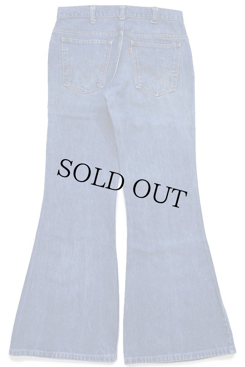 画像3: 70s USA製 Levi'sリーバイス 684 デニムパンツ W32 L31★ベルボトム ビッグベル (3)