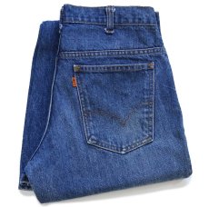 画像1: 70s USA製 Levi'sリーバイス 684 デニムパンツ W32 L31★ベルボトム ビッグベル (1)