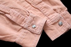 画像6: 90s Traders SPORTS WEAR マルチカラー 切り替え ダンガリー×コーデュロイシャツ (6)