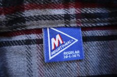 画像4: 80s USA製 MIGHTY-MAC チェック コットン フランネルシャツ L (4)