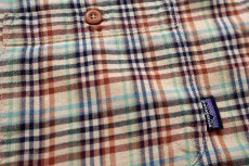 画像5: 00s patagoniaパタゴニア Pima Cotton Shirt チェック オーガニックコットンシャツ ERK L (5)