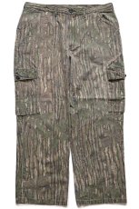 画像2: 90s USA製 LIBERTY REALTREE リアルツリーカモ コットン リップストップ カーゴ ハンティングパンツ L (2)