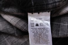 画像5: PENDLETONペンドルトン MASON オンブレチェック ボタンダウン コットン ライト フランネルシャツ ブラック XXL★特大 (5)
