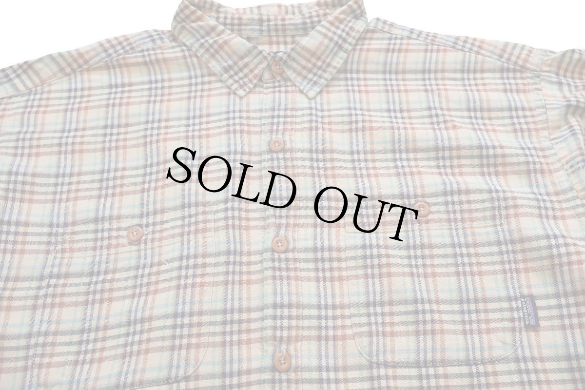 画像3: 00s patagoniaパタゴニア Pima Cotton Shirt チェック オーガニックコットンシャツ ERK L (3)
