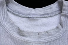 画像4: 90s Championチャンピオン COLORADO FOOTBALL アメフト オレンジ刺繍 リバースウィーブ スウェット 杢グレー (4)