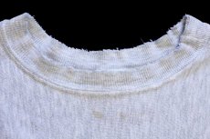画像5: 90s USA製 Championチャンピオン スクリプト ロゴ USA オリンピック 刺繍 リバースウィーブ スウェット 杢グレー L (5)