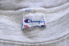 画像4: 90s USA製 Championチャンピオン OCCIDENTAL LACROSSE リバースウィーブ スウェット 杢グレー (4)